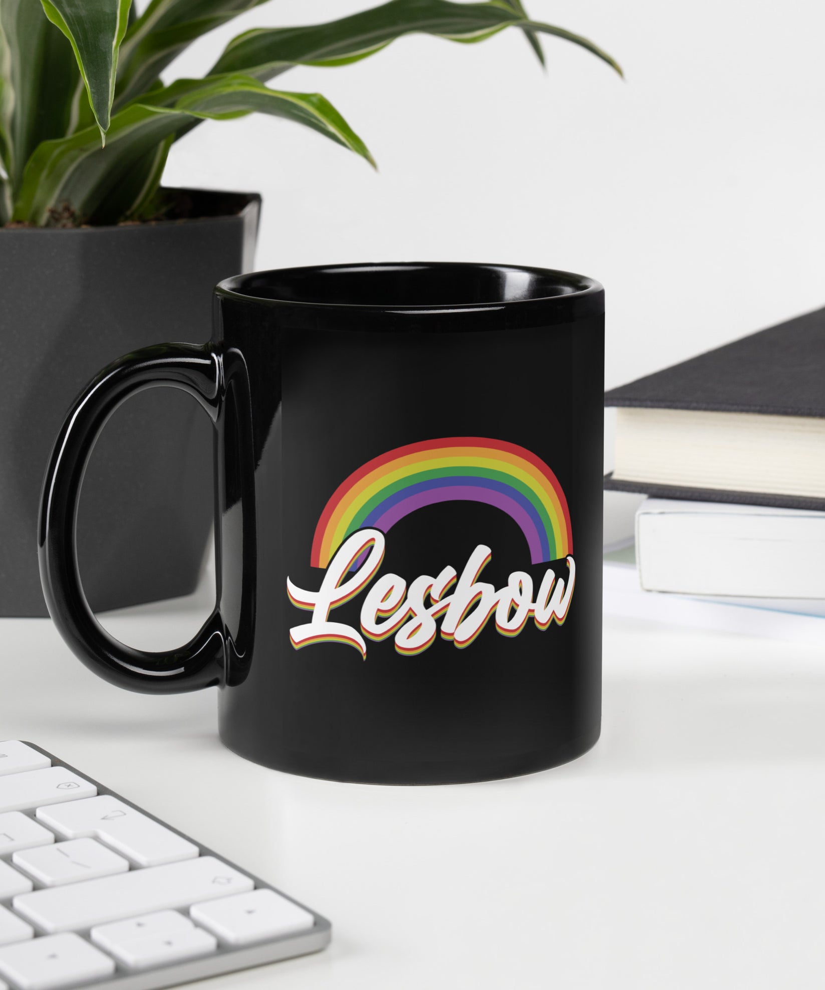 Lesbow - Black Glossy Mug