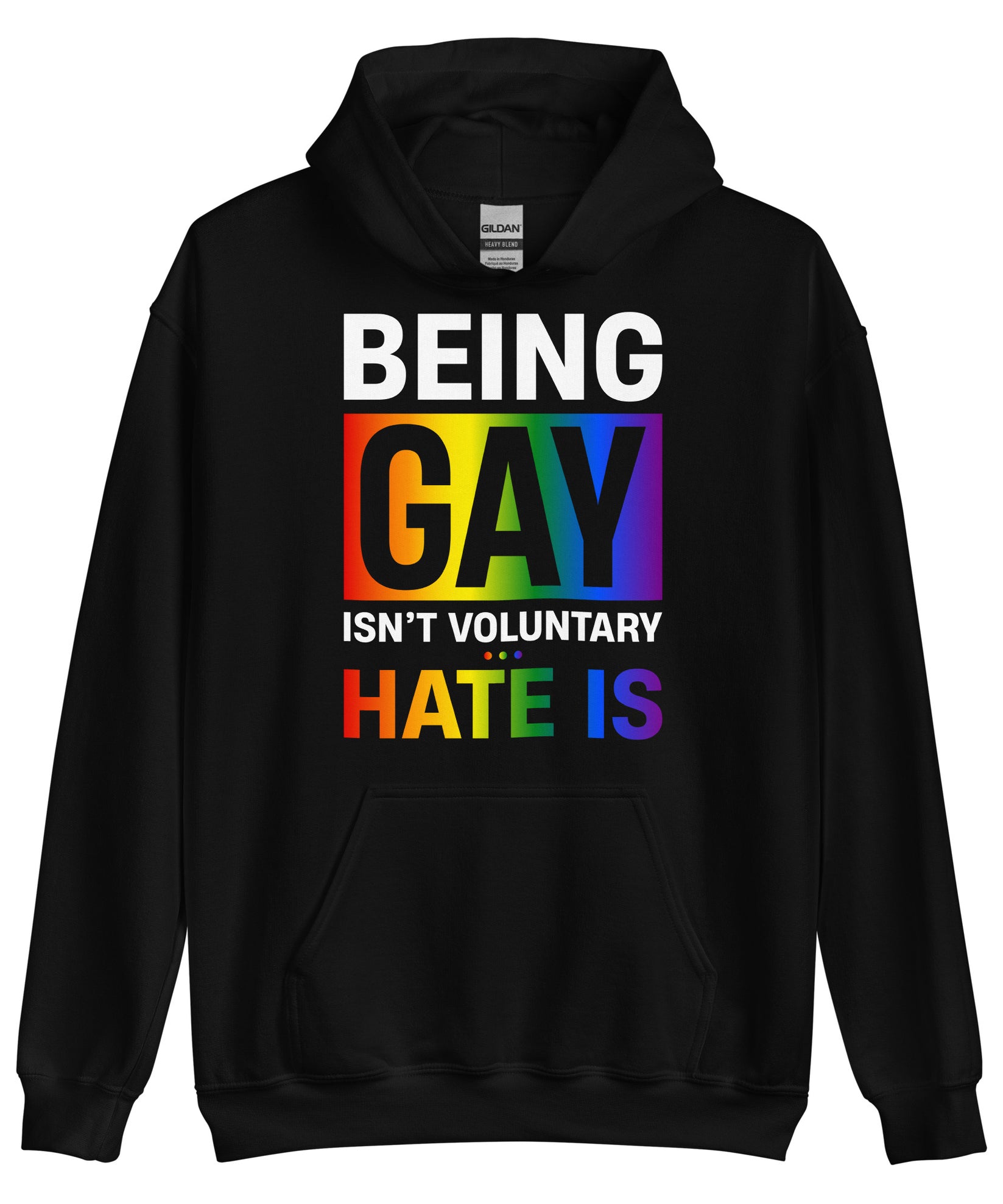 Pride against hate  - Unisex Hoodie