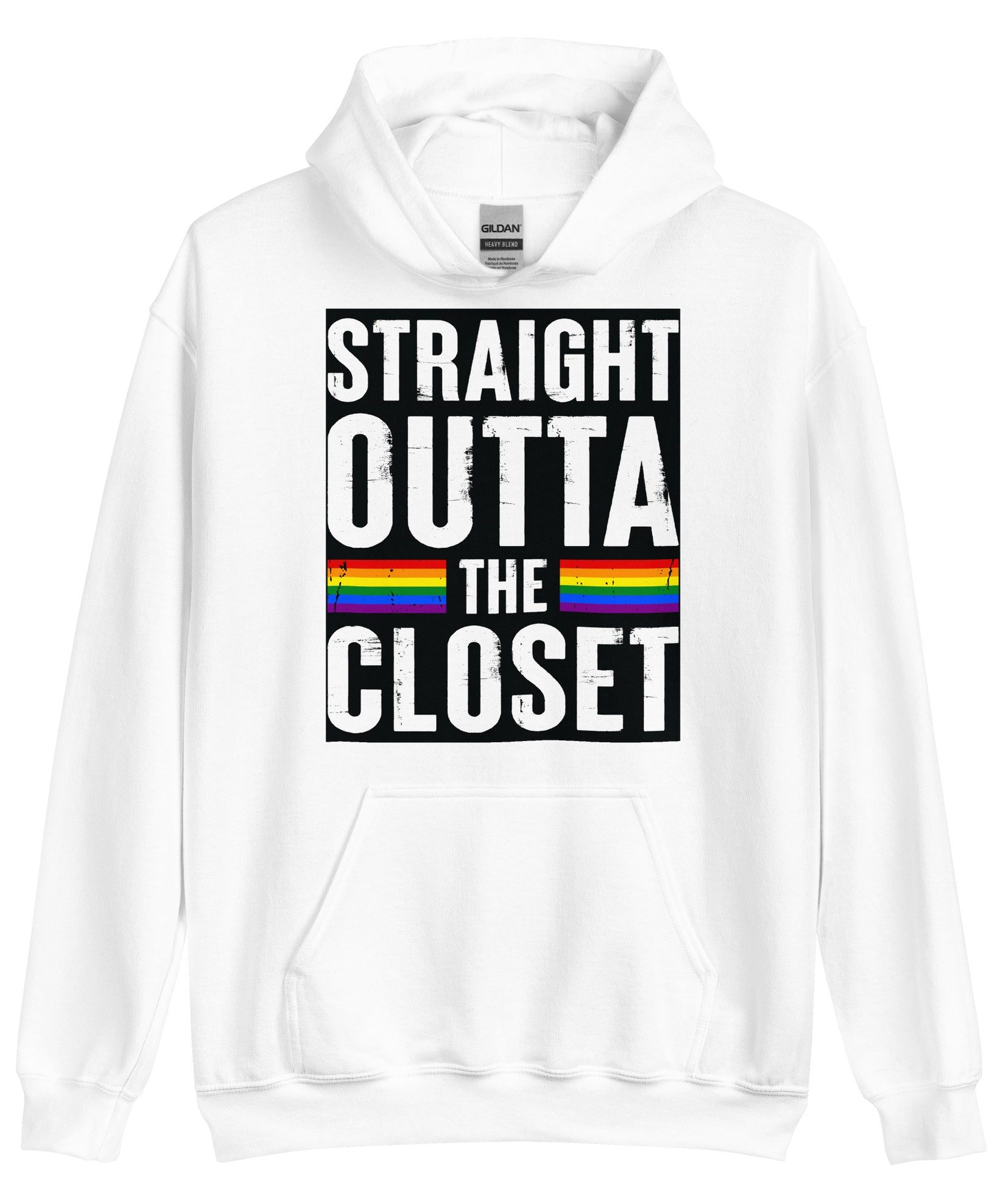 Straight out of the closet - Unisex Hoodie