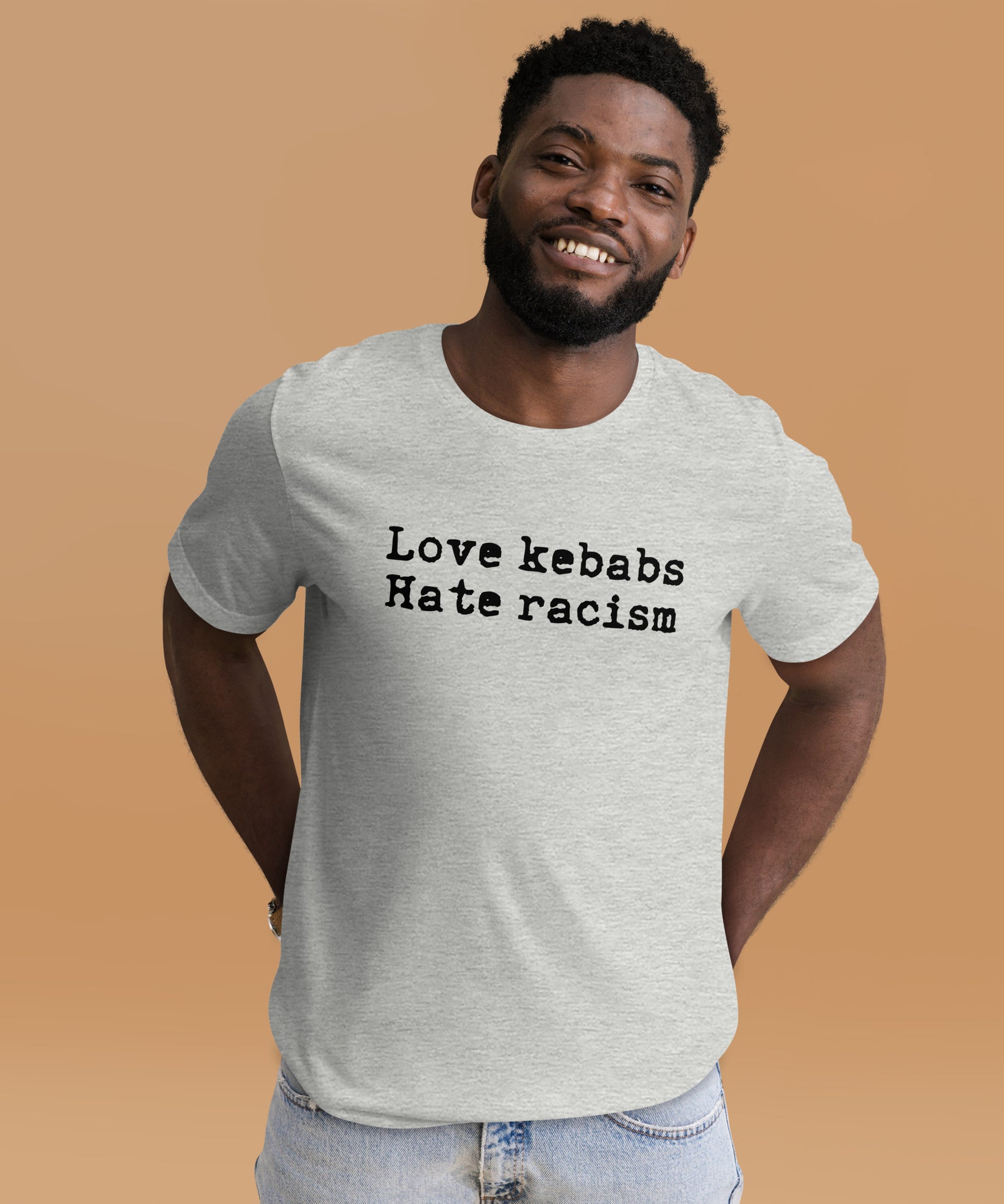 Love Kebabs Hates Racism - Unisex t-shirt