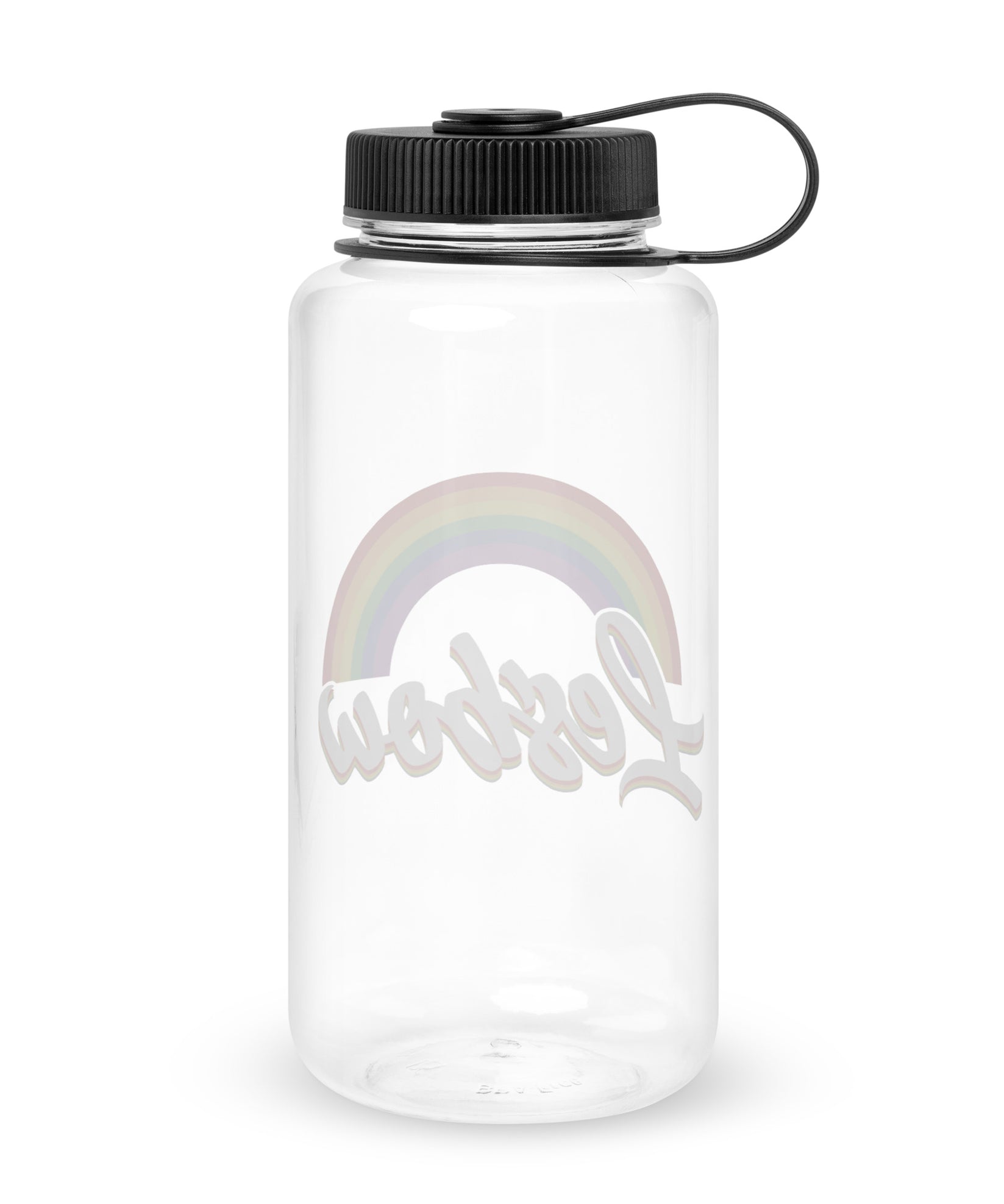 Lesbow - Wide mouth plastic water bottle