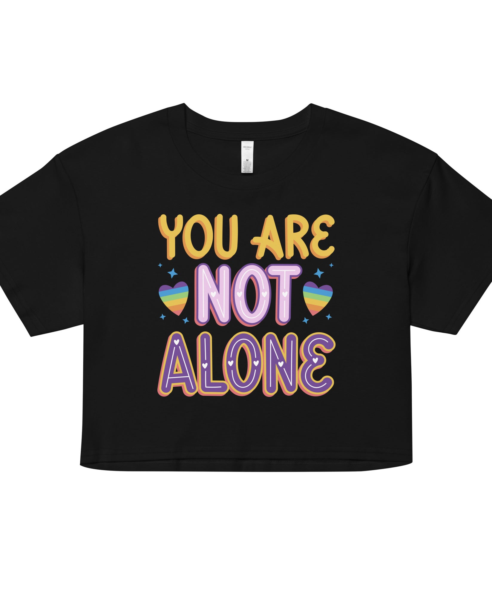 You're Not Alone - Women’s crop top