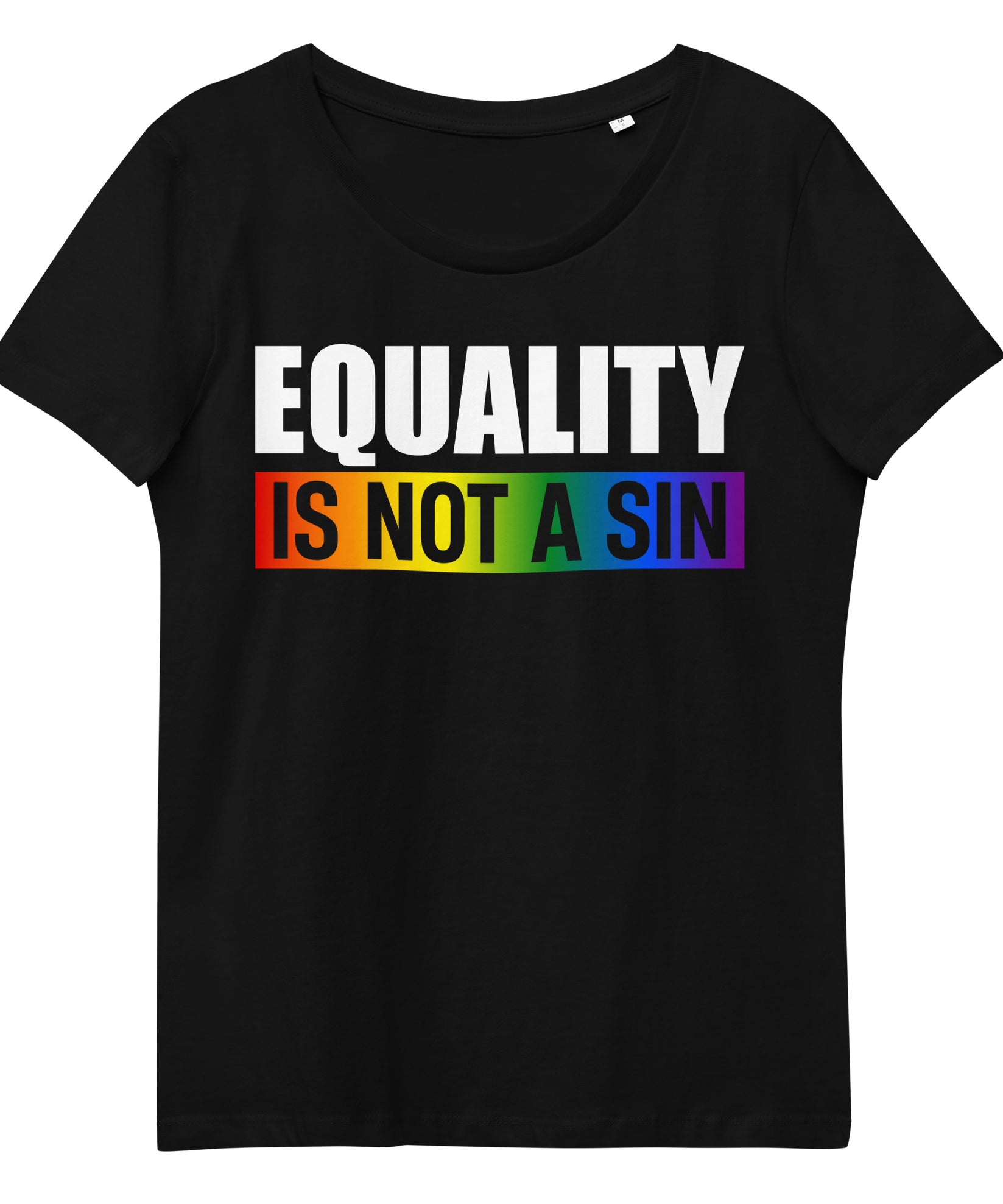 Equality is not a Sin! - Women's fitted eco tee